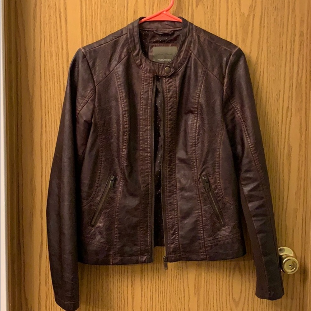 Maurices Faux leather Moto jacket